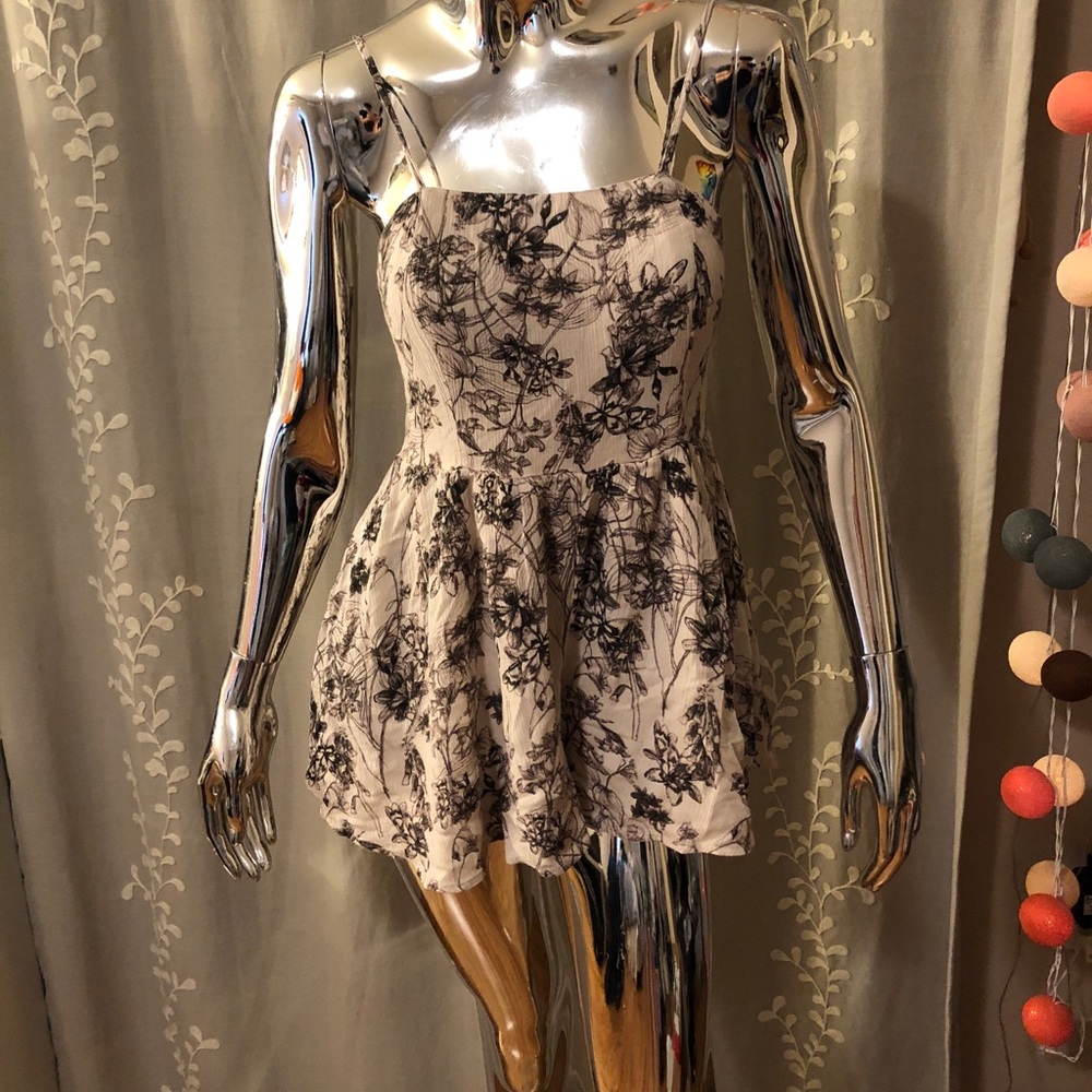 Floral Print Romper